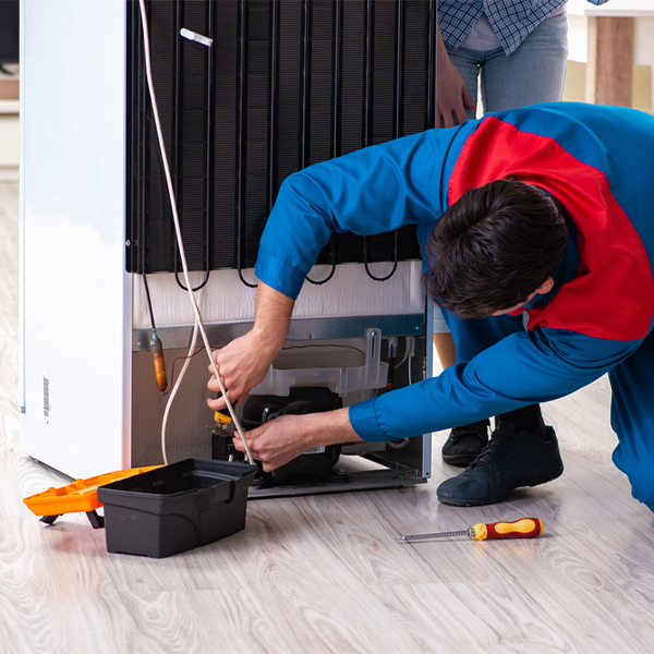 how much do you charge for refrigerator repair services in Coopers Plains NY